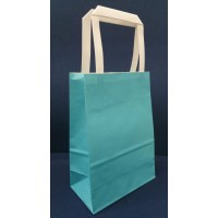 Paper Bag(light Blue)paper Handle (27x21x11)