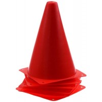 Cone Plastic 140x230mm (red)
