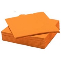 Serviettes - 2 Ply Orange
