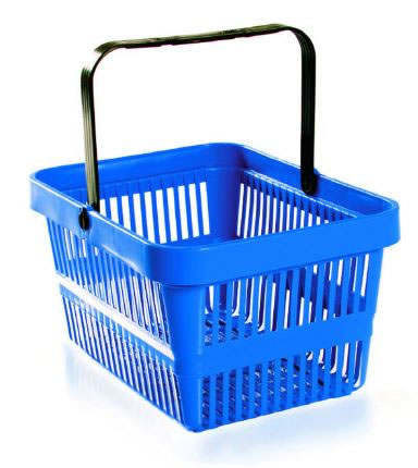 Shopping Basket Blue