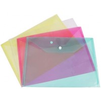 Envelope - A4 Plastic Stud - Purple