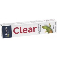 Glue - Bostik Clear Adhesive - 25ml /each