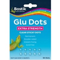 Glue - Bostik Dots - Clear