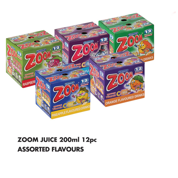 Zoom Juice - Mango 200ml (12) - Plastilon Packaging