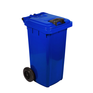 80L Virgin Wheelie Bin blue