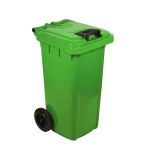 80L Wheelie Bin Virgin Green
