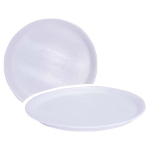 FOO037 Fomo 50 Flat Round Tray White