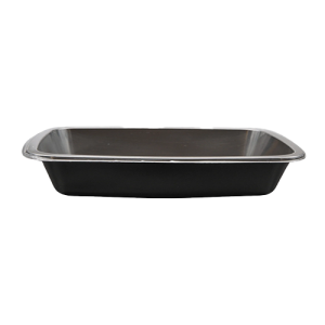 FOO187 Catering Lasagne Base Black Shallow