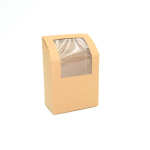Kraft Half Wrap Box (Window)