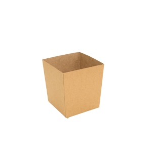FOO255 Kraft Popcorn Box Small