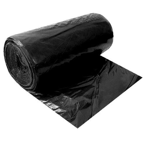 Refuse Bag BLACK On A Roll 750mmx950mmx30micron