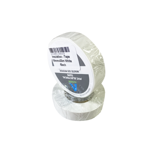 White Insulation Tape 18mmx20m DIY0039