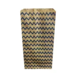 Brown sachet boutique various Black Zig Zag