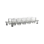 Shot Glasses Tray 25ml (Clear)