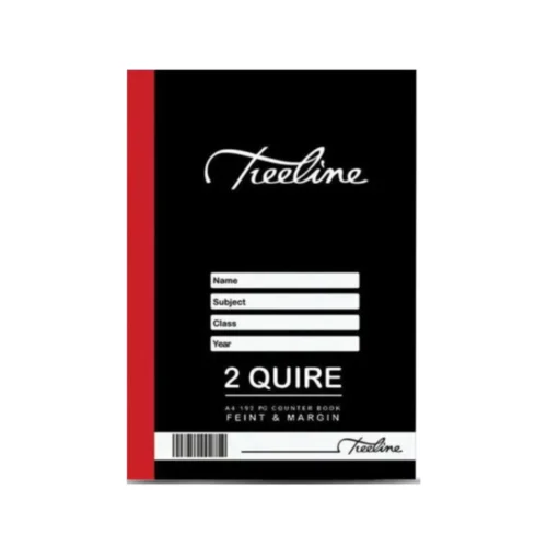 A4 192pg - 2 Quire Feint Margin