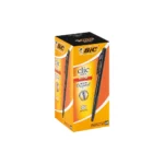Bic Clic Pen  Medium - Black 60 Box