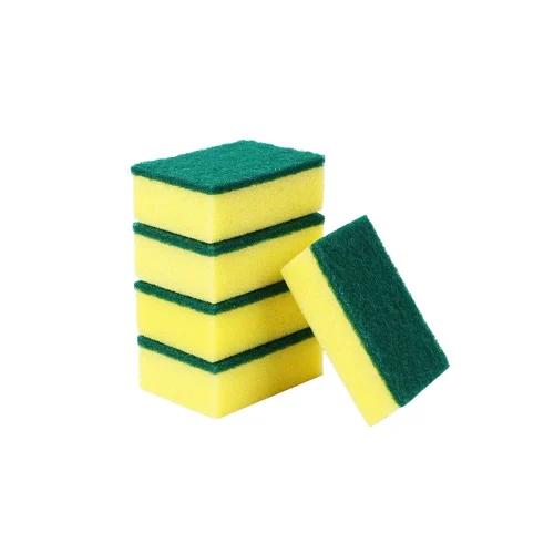 Green & Yellow Sponge 5 Pack