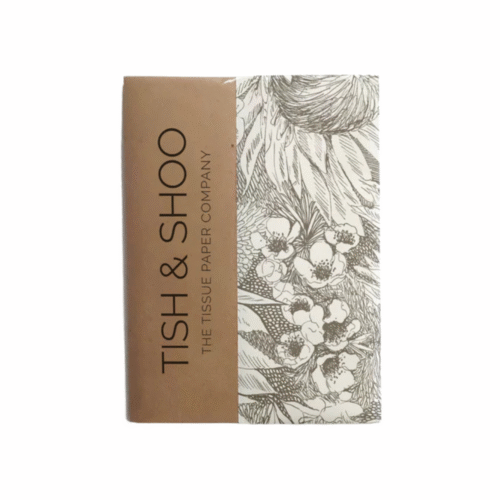 Printed Wild Garden Tissue Paper - Pack Of 5