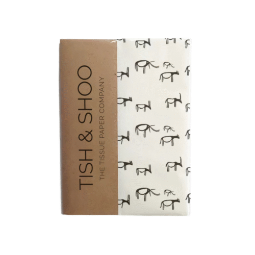 Printed Buck Tissue Paper - Pack Of 5