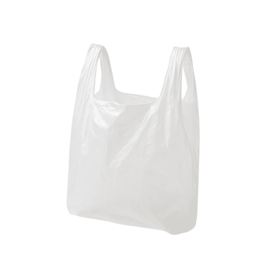 Plastic Carry Bags White