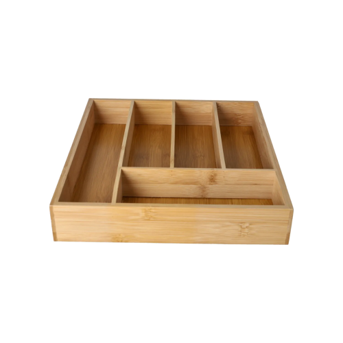 Cutlery Drawer Tray Bamboo 30cm Bamboo