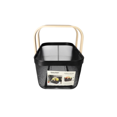 Mesh Stainless Steel Storage Basket 40cm - Image 5