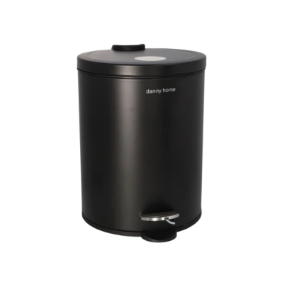 Pedal Trash Can  Grey Stainless Steel 5L - Image 2