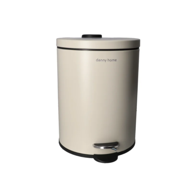 Pedal Trash Can  Grey Stainless Steel 5L - Image 3