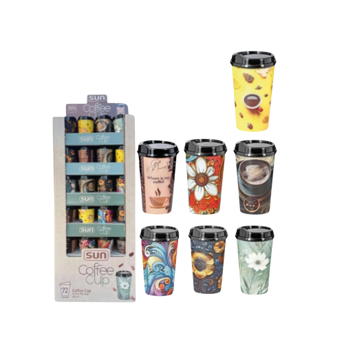 Coffee Cup Assorted 450ml