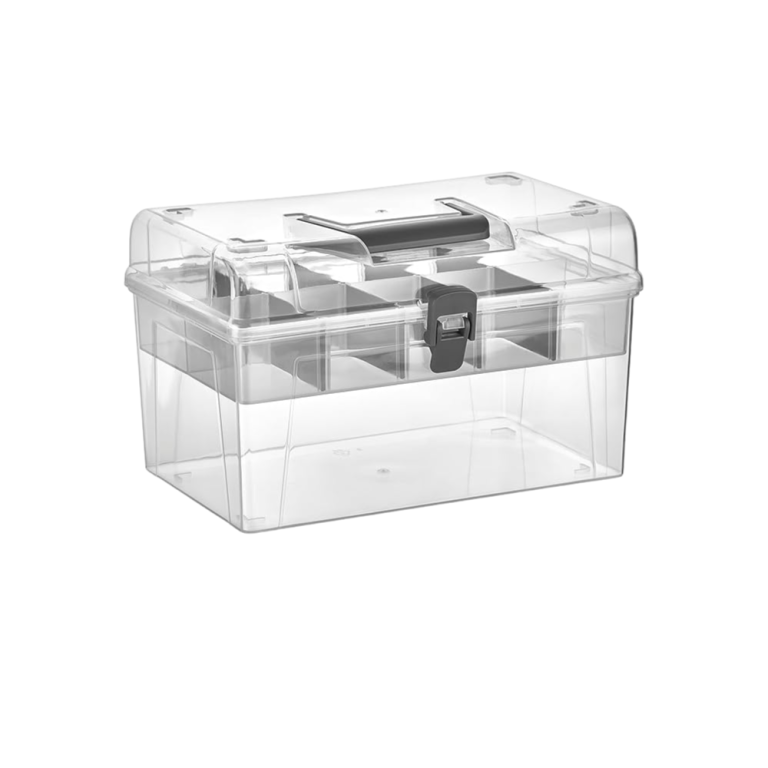 Storage Box with Lid - Clear Xmate