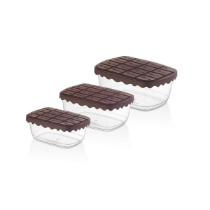 Choco Design Food Storage Container Set