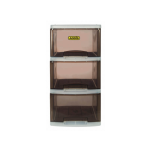 Slimline 3 Drawer Tan