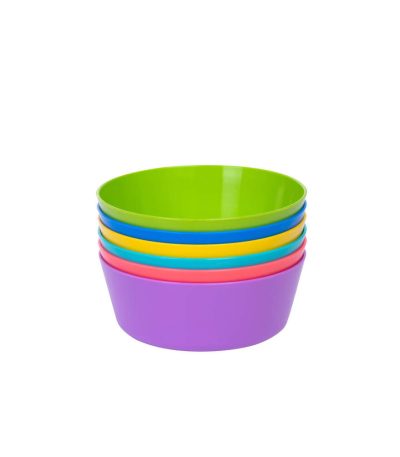 Bowls Kiddies Rainbow 6'S /Pack