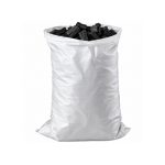 Woven Poly Prop Charcoal Bag 50kg