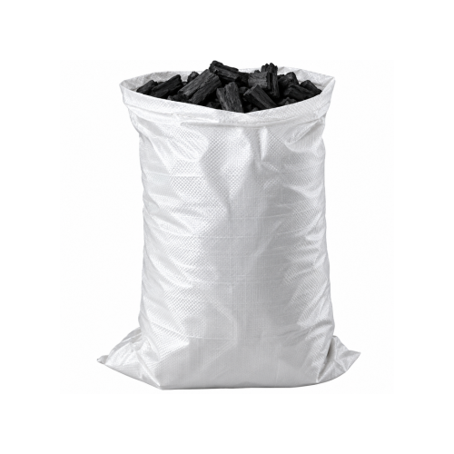 Woven Poly Prop Charcoal Bag 50kg